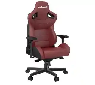 Anda Seat Kaiser 2 XL Gamingowy do 200kg Skóra ECO Bordowy Fotel gamingowy