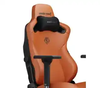 Anda Seat Kaiser 3 L Gamingowy do 150kg Skóra ECO Pomarańczowy Fotel gamingowy