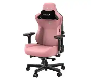 Anda Seat Kaiser 3 XL Gamingowy do 200kg Skóra ECO Różowy Fotel gamingowy