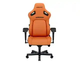 Anda Seat Kaiser 4 L Gamingowy do 120kg Skóra Eco Pomarańczowy Fotel gamingowy