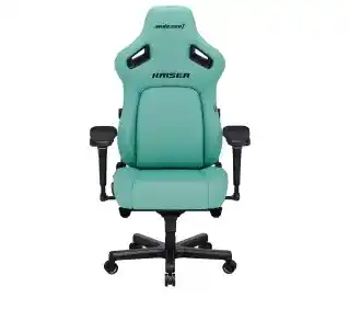 Anda Seat Kaiser 4 L Gamingowy do 120kg Skóra Eco Zielony Fotel gamingowy