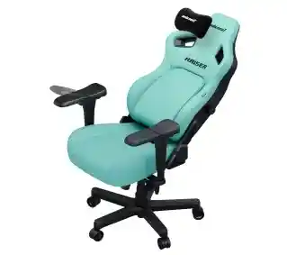 Anda Seat Kaiser 4 XL Gamingowy do 200kg Skóra Eco Zielony Fotel gamingowy