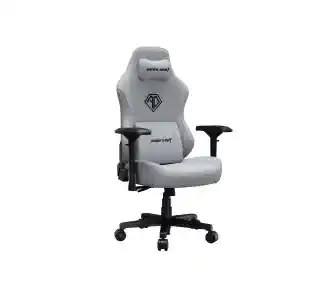 Anda Seat Phantom 3 Pro L Gamingowy do 120kg Tkanina Szary Fotel gamingowy