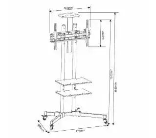 Arkas ATS40/A2 od 32 do 70 Max 60kg Stojak