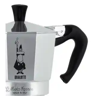 Bialetti Kawiarka Moka Express 4 TZ Srebrno-czarny 210 ml