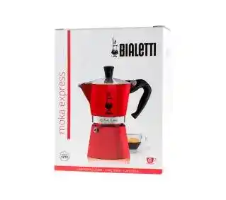 Bialetti Kawiarka Moka Express 6tz czerwona