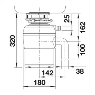 Blanco Rozdrabniacz FWD Lite 526 646