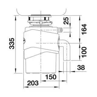 Blanco Rozdrabniacz FWD Max 526 648