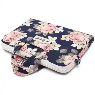 Canvaslife Torba na laptopa Briefcase 15-16 cali Navy Rose