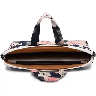 Canvaslife Torba na laptopa Briefcase 15-16 cali Navy Rose