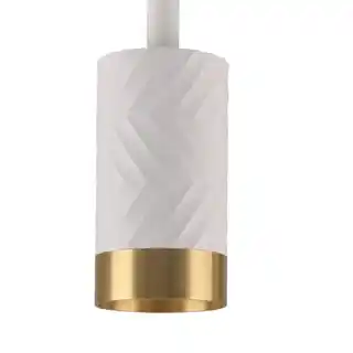 Goldlux Lampa sufitowa Arras 6 323637 Biało-złoty