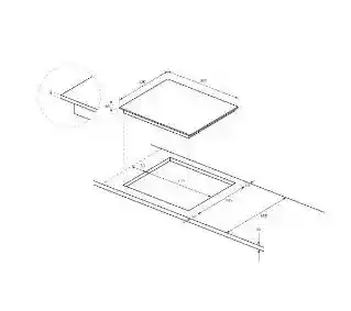 Haier I-Touch 6 VaryCook HAMTSJ86TFTCF/1 80cm Płyta indukcyjna