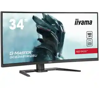 Iiyama G-Master Red Eagle GCB3481WQSU-B1 34 UWQHD VA 180Hz 100Hz HDMI 0,3ms MPRT Zakrzywiony Gamingowy Monitor LED