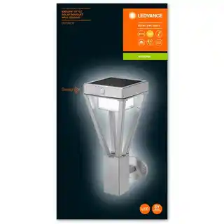 Ledvance Kinkiet zewnętrzny Endura Style Solar Bouquet 2437010 Srebrny