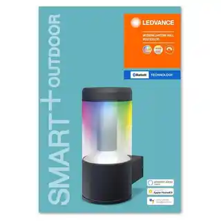 Ledvance Lampa ogrodowa SMART plus BT Modern Lantern Wall