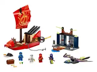 Lego Ninjago 71749 - Ostatni lot Perły Przeznaczenia