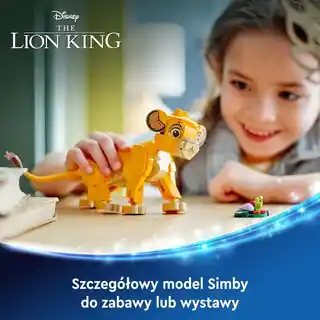 Lego Disney Classic 43243 Król Lew - lwiątko Simba