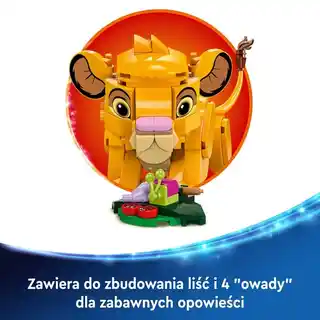 Lego Disney Classic 43243 Król Lew - lwiątko Simba