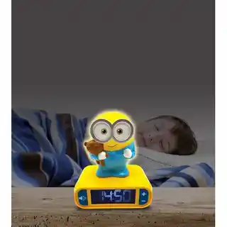 Lexibook Budzik z lampką nocną Minionki RL800DES