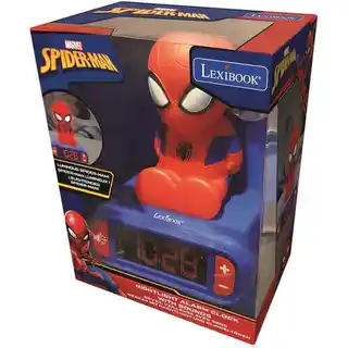 Lexibook Budzik z lampką nocną Spider Man RL800SP