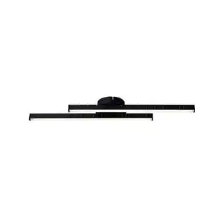 Lindby Aurendor LED Lampa Sufitowa L60 Black 10018688