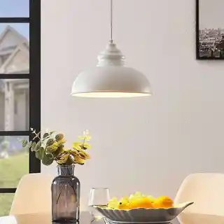 Lindby Cliona Lampa Wisząca Matt White 9639173