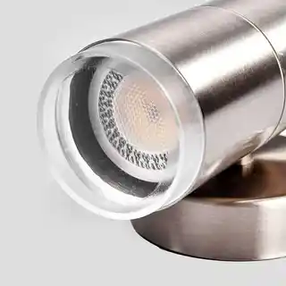 Lindby Delina 2 Ścienna Lampa Ogrodowa Stainless Steel 9977009