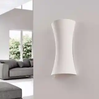 Lindby Edon Lampa Ścienna Cast White 9624250