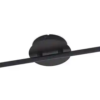 Lindby Eridia 6 Lampa Sufitowa Black 9627856