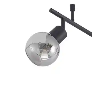 Lindby Eridia 6 Lampa Sufitowa Black 9627856