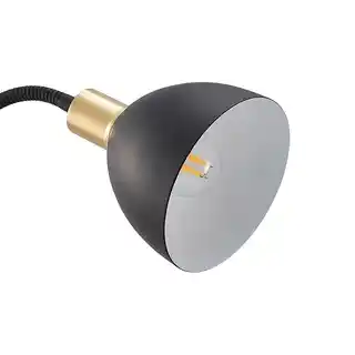 Lindby Genora Lampa Ścienna m/Ledning Black 9627839