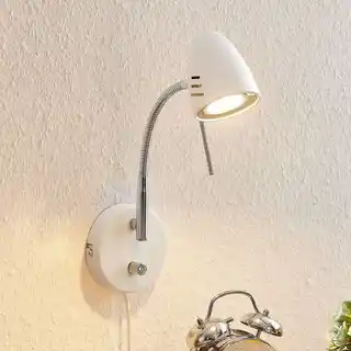 Lindby Heyko Lampa Ścienna Dim. White 9626249