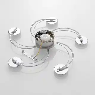 Lindby Rouven 6 LED Lampa Sufitowa Chrome 9626117