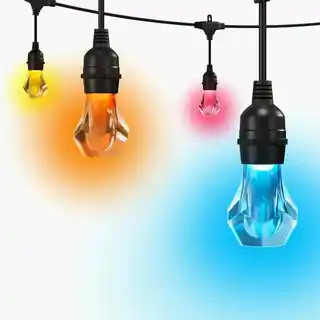 Nanoleaf Lampki zewnętrzne Essentials Smart Multicolour Outdoor String Light Starter Kit 20 szt.