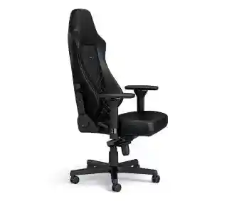 Noblechairs HERO Black Gold Gamingowy do 150kg Skóra ECO Czarno-złoty Fotel gamingowy