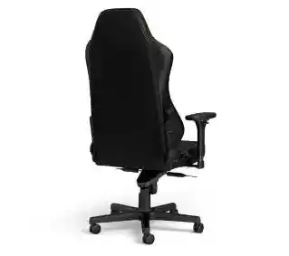 Noblechairs HERO Black Gold Gamingowy do 150kg Skóra ECO Czarno-złoty Fotel gamingowy