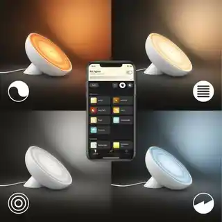 Philips Hue Lampa White and Color Ambiance Bloom Biały