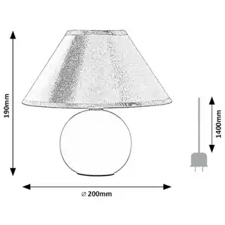 Rabalux Lampa stołowa ARIEL 2146