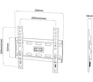 Reinston EU014X od 14 do 45 Max 25kg Uchwyt