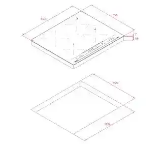 Teka ITC 64630 BK MST 60,6cm Płyta indukcyjna