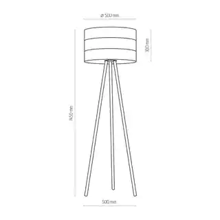 TK Lighting Lampa podłogowa TAGO 5053