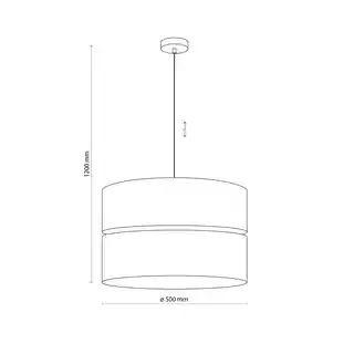 TK Lighting Lampa wisząca ECO 5773