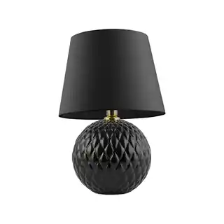 TK Lighting Santana lampka nocna czarna TK/5590