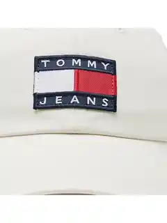 Tommy Jeans Czapka z daszkiem Heritage AW0AW14601 Biały