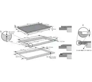 Whirlpool Płyta indukcyjna SMP 9010C/NE/IXL 86cm