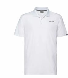 HEAD Club Tech Polo Shirt M White 2020