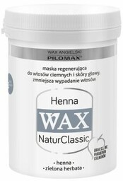 WAX Henna Maska regenerująca do włosów ciemnych, 240