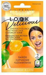 EVELINE Look Delicious Energetyzująca maseczka z naturalnym peelingiem