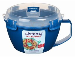 SISTEMA Lunch box Microwave 21109 Granatowy