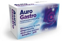 Auro Gastro 10mg, 30tabl. powl.